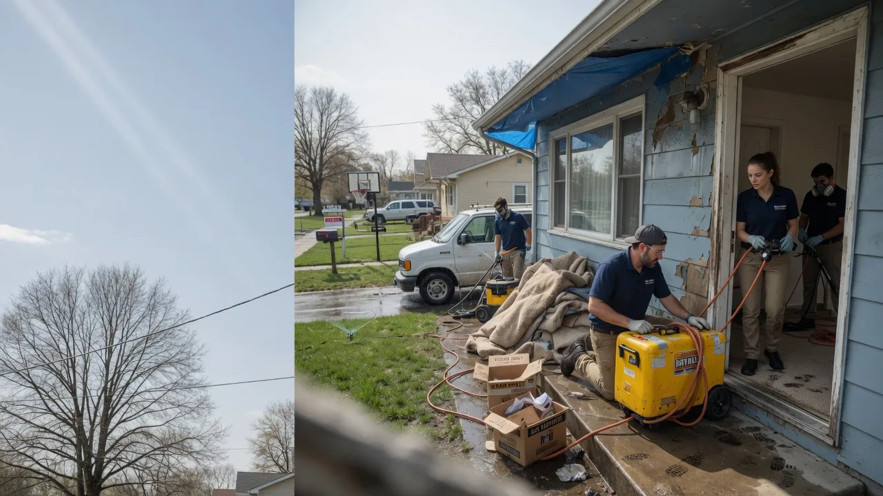 Basement Flood Cleanup in Maize, KS near me